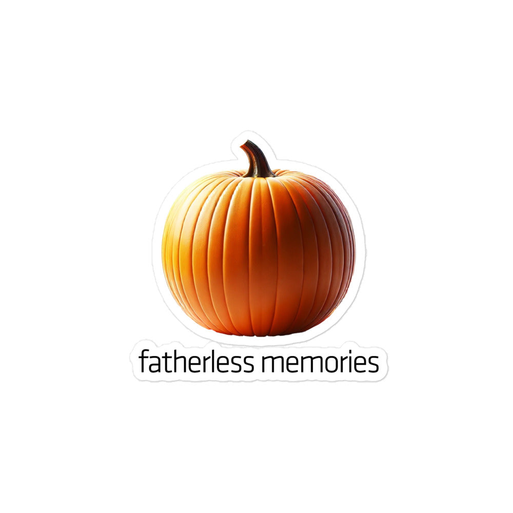 fatherless halloween sticker